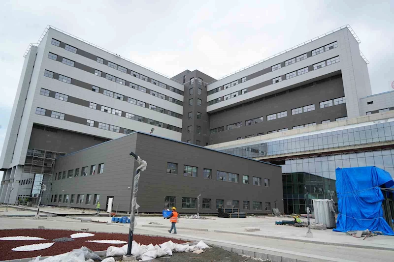 Yüzde 95’i tamamlanan Şehir Hastanesi Samsun’a nefes aldıracak
