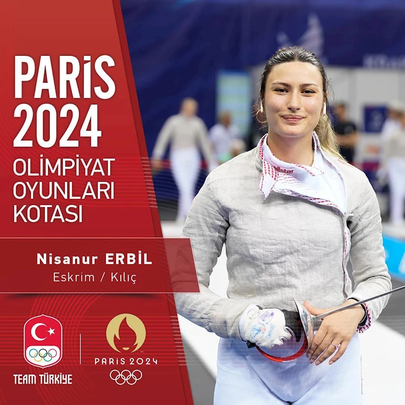 SBB’nin milli sporcusu Nisanur Erbil olimpiyatlara katılmaya hak kazandı
