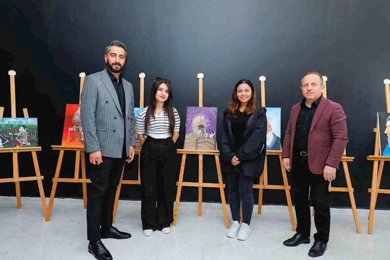 Dede Korkut Hikâyeleri temalı yılsonu sergisi açıldı
