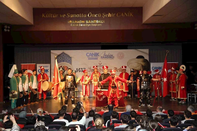 İstanbul’un fethi, Canik’te coşkuyla kutlandı
