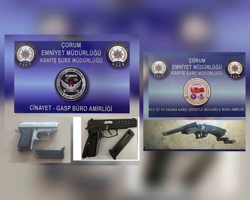 Çorum polisinin asayiş ve huzur operasyonları sürüyor
