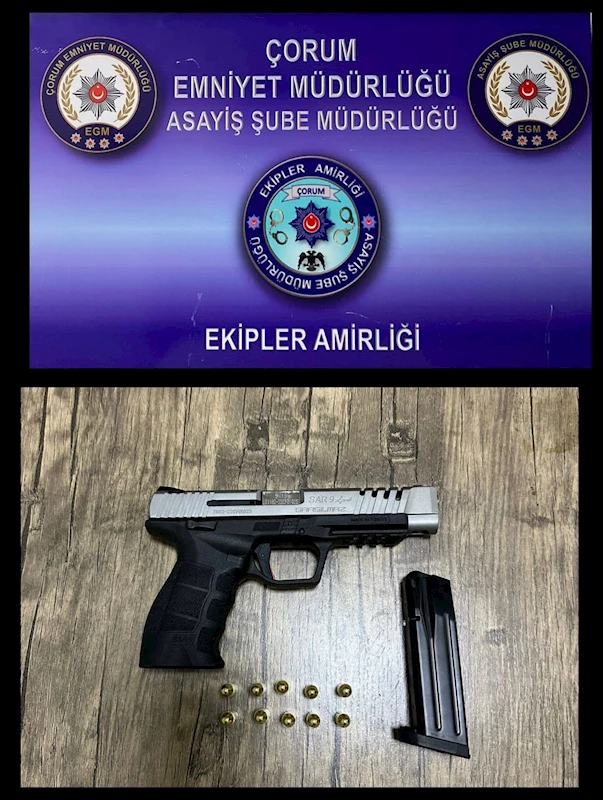 Çorum polisinin asayiş ve huzur operasyonları sürüyor
