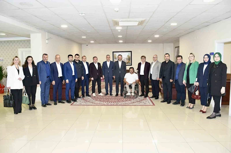 İş dünyasından Başkan Çetinkaya’ya ziyaret
