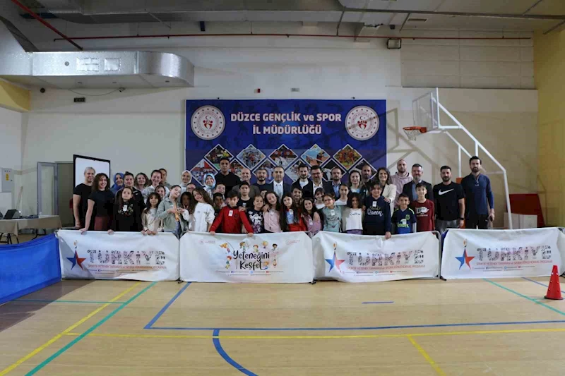 Geleceğin sporcuları taranıyor
