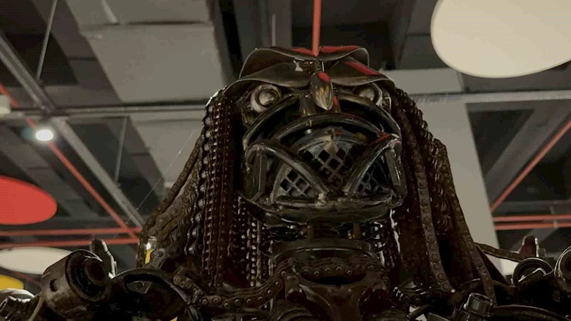 Sanayiden müzeye: Araç parçaları sanat eserine dönüştü
