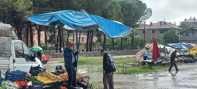 Osmancık’ta sağanak yağış, fırtına ve dolu yağıyı etkili oldu
