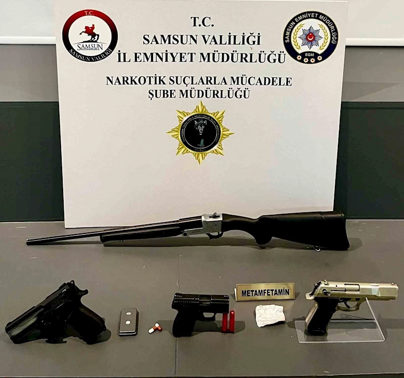 Samsun’da uyuşturucu ile mücadele: Çok sayıda narkotik madde ele geçirildi
