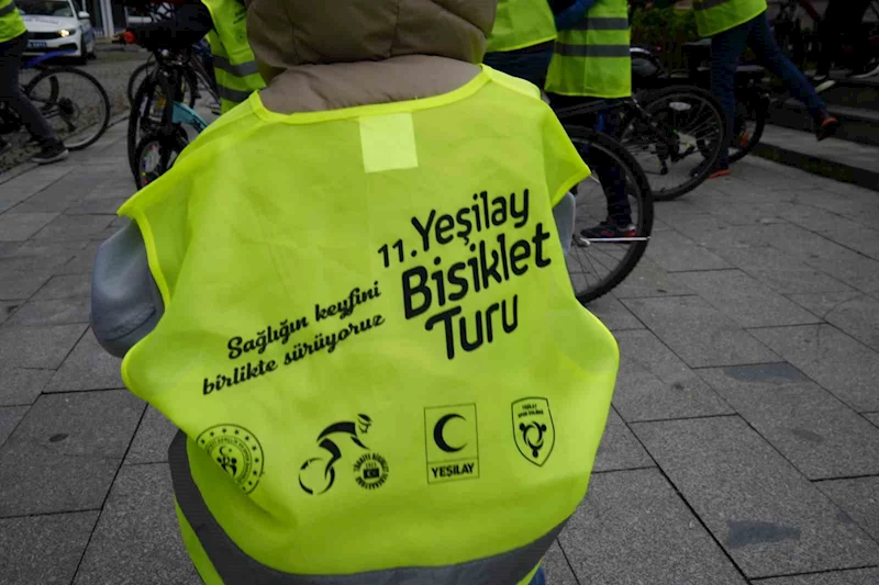 Gümüşhane’de sağlıklı yaşam için pedal çevirdiler
