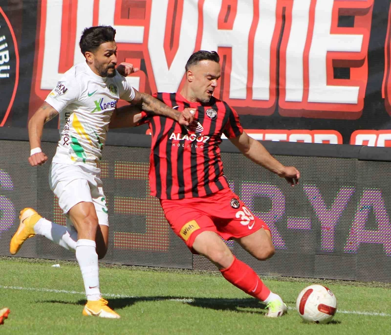 Trendyol 1. Lig: Çorum FK: 1 - Şanlıurfaspor: 1
