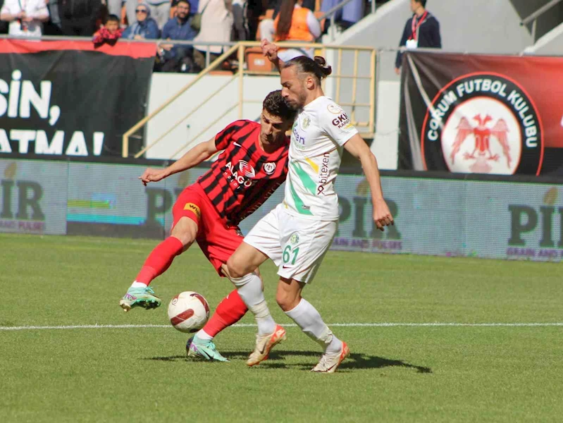 Trendyol 1. Lig: Çorum FK: 1 - Şanlıurfaspor: 1
