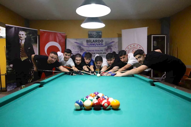 Bilardo turnuvasında Türkiye 3. oldu
