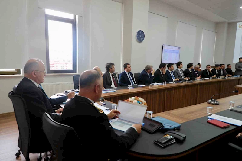 Mayıs ayı il güvenlik, asayiş ve koordinasyon toplantısı
