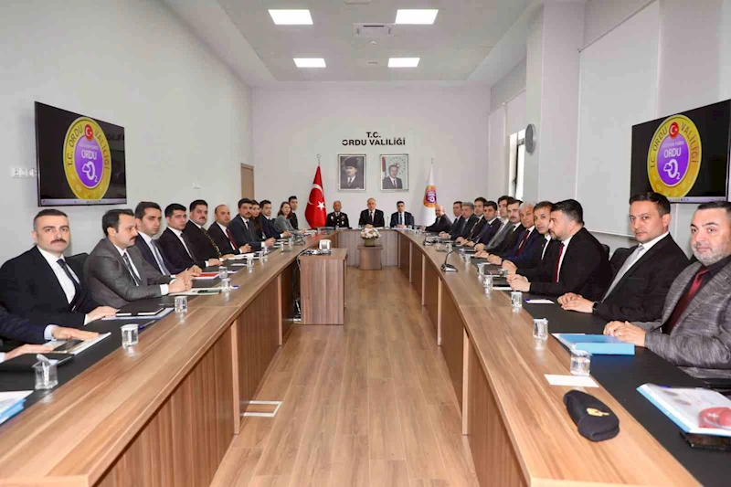 Mayıs ayı il güvenlik, asayiş ve koordinasyon toplantısı
