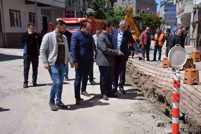 Türkeli’de doğalgaz çalışmaları başladı
