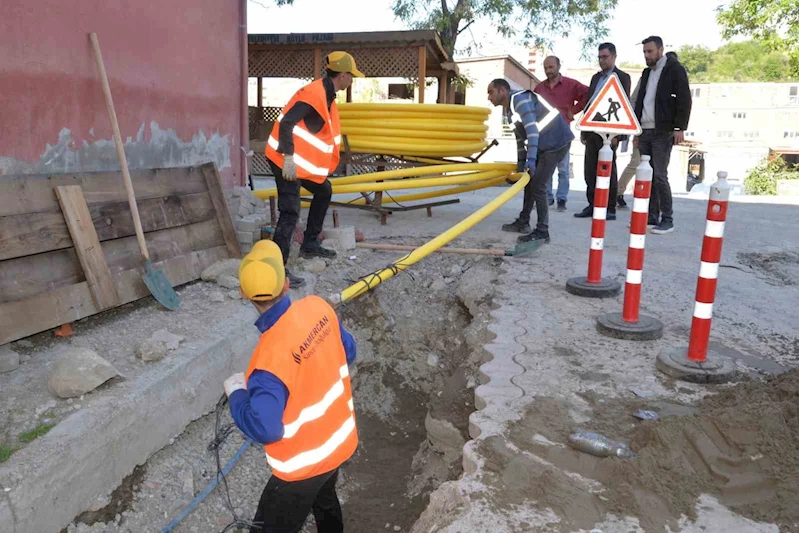 Türkeli’de doğalgaz çalışmaları başladı
