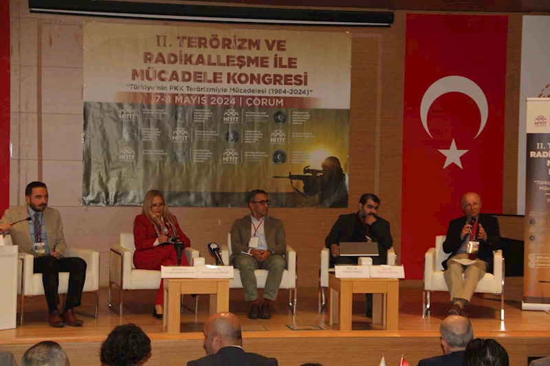 Hitit Üniversitesi’nden “Terörizm ve Radikalleşme ile Mücadele ve Türkiye’nin PKK terörizmiyle Mücadelesi” kongresi
