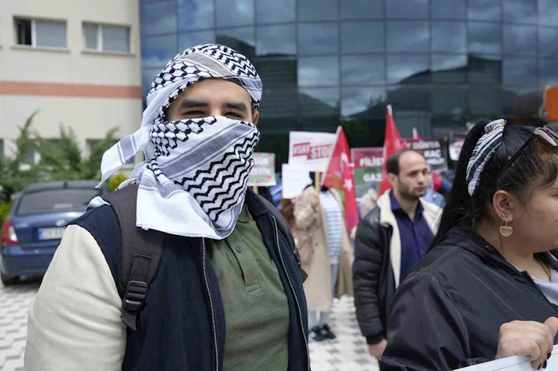 Gümüşhane’den Filistin’e destek yürüyüşü
