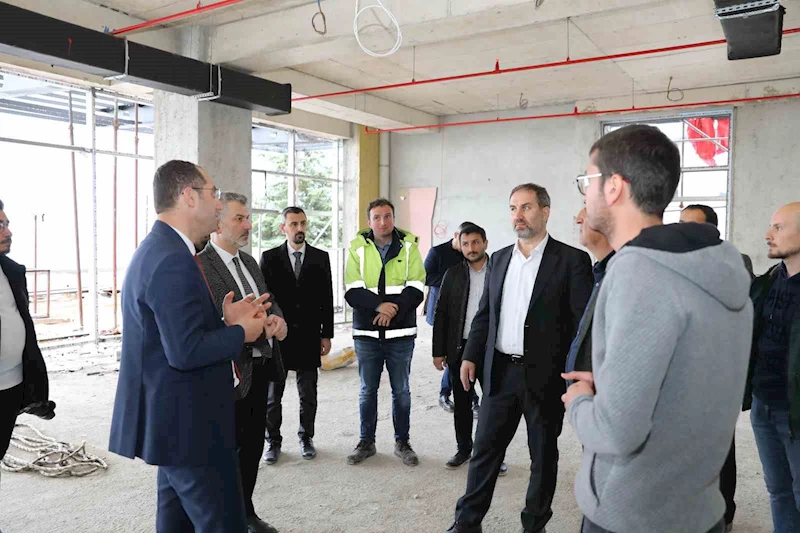 Akçaabat Kültür Merkezi inşaatında sona gelindi
