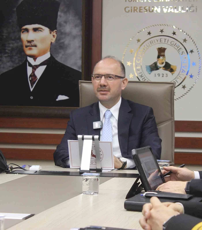 Giresun’da Güvenlik ve Asayiş Toplantısı düzenlendi
