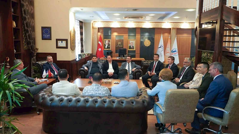 Özbekistan Alfraganus Üniversitesi’nden Karabük Üniversitesi’ne ziyaret
