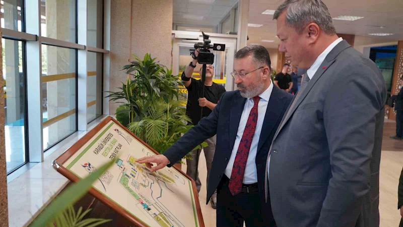 Özbekistan Alfraganus Üniversitesi’nden Karabük Üniversitesi’ne ziyaret
