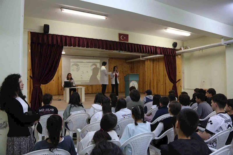 KBÜ tarafından ilkokul ve ortaokul öğrencilerine Temel Sağlık Eğitimi verildi
