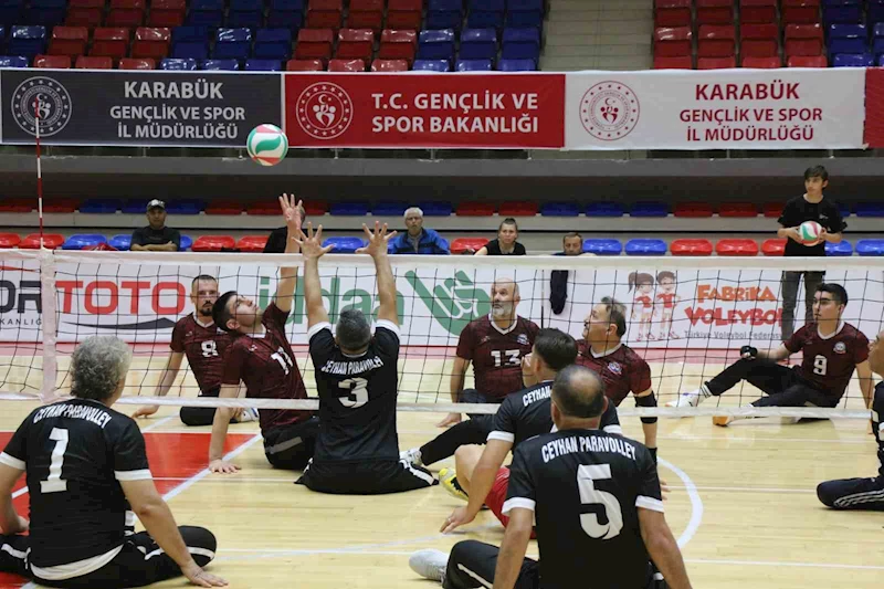 Oturarak Voleybol Süper Lig 1. Etap mücadeleleri Karabük’te başladı
