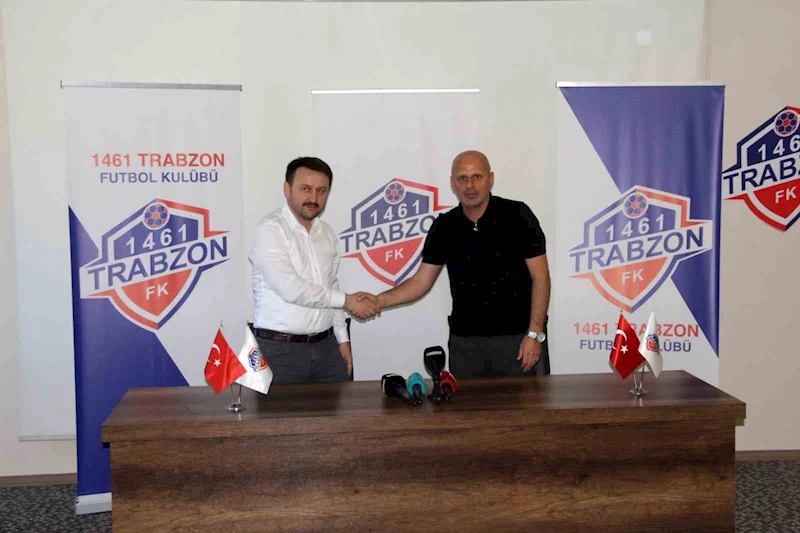 1461 Trabzon FK’nın yeni teknik direktörü Zafer Turan oldu
