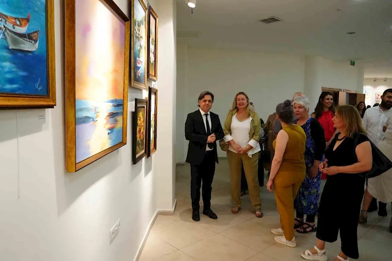 Kursiyerlerinin eserleri görücüye çıktı
