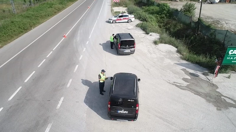 ‘Yolun Sonu Bayram Olsun’ mottosuyla denetim
