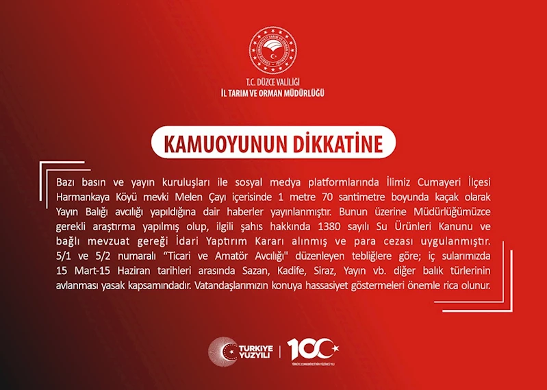 Haberlere konu oldu, cezai işlem uygulandı
