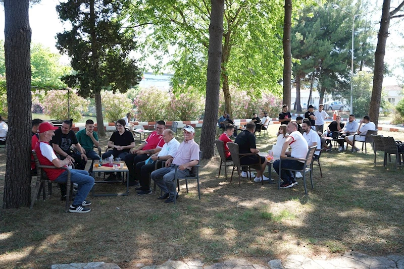 Samsunspor’da geleneksel bayramlaşma töreni yapıldı
