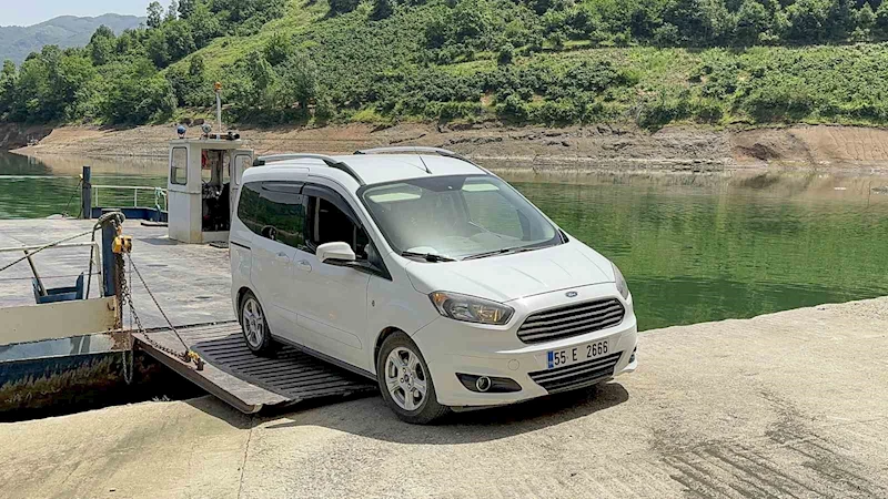 Denize kıyısı olmayan Tokat’ta feribota binip Ordu’da iniyorlar
