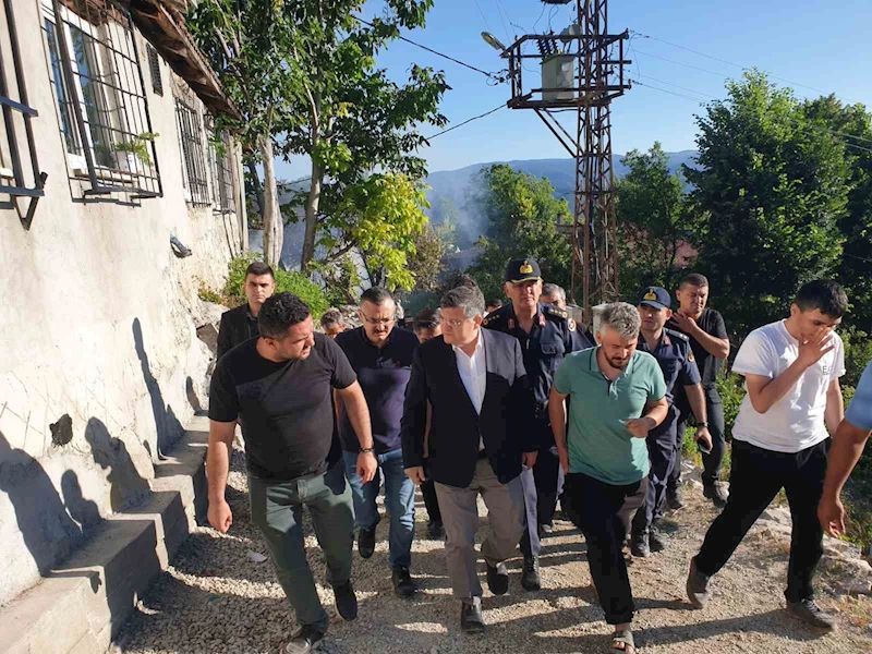 Sinop’ta çıkan yangında 5 ev zarar gördü
