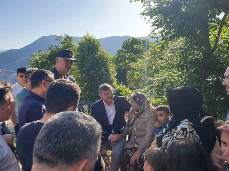 Sinop’ta çıkan yangında 5 ev zarar gördü
