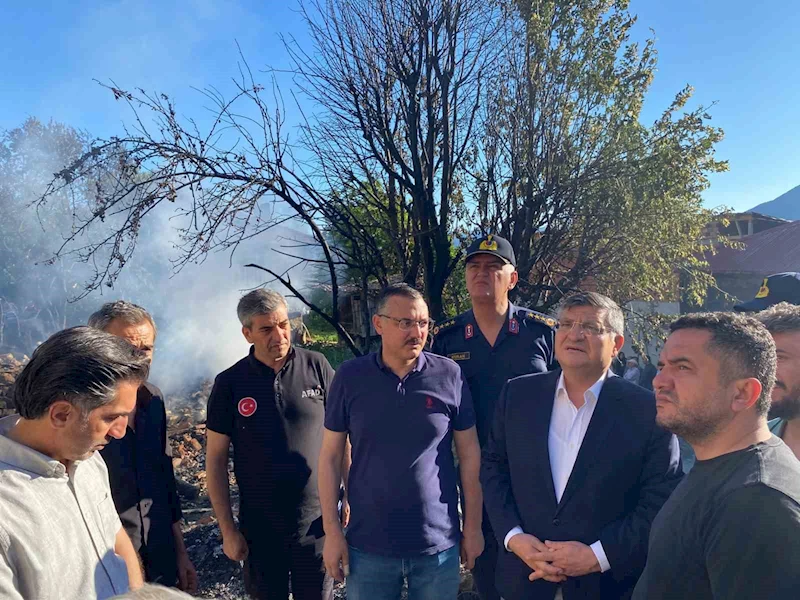 Sinop’ta çıkan yangında 5 ev zarar gördü
