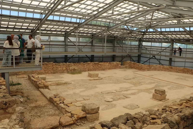 "Karadeniz’in Zeugması" Hadrianopolis 5 günde yaklaşık 15 bin kişiyi ağırladı
