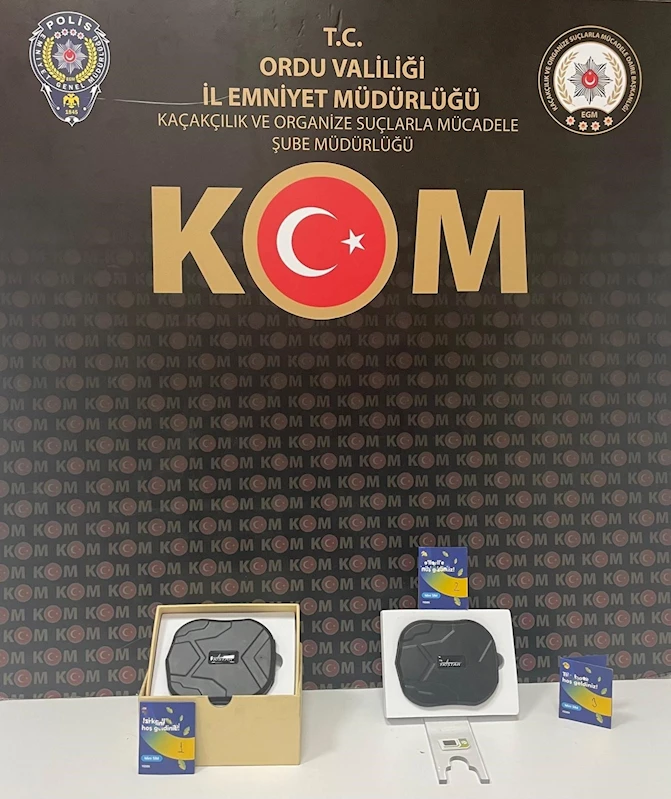 Ordu’da organize suç örgütüne yönelik operasyon: 2 tutuklama
