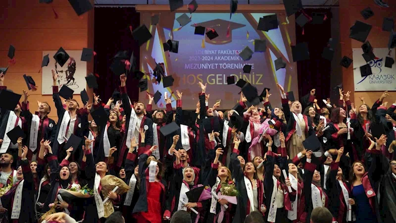 KBÜ’de mezuniyet coşkusu sürüyor
