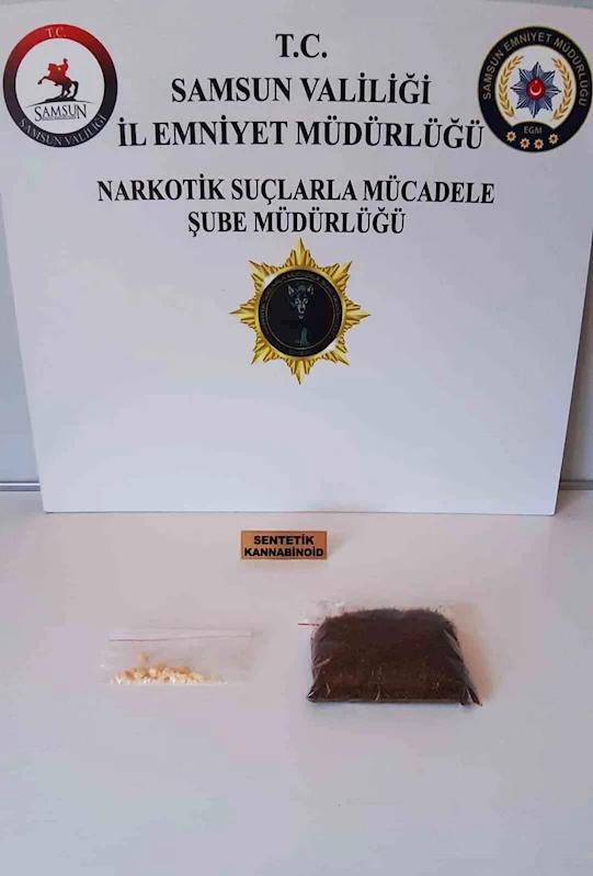 Samsun’da narkotik operasyonları: 17 kişi hakkında işlem
