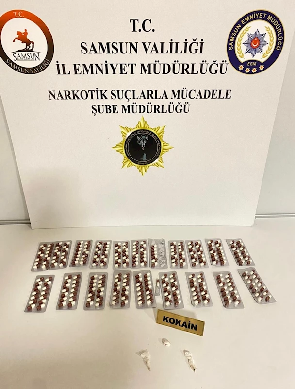Samsun’da narkotik operasyonları: 17 kişi hakkında işlem
