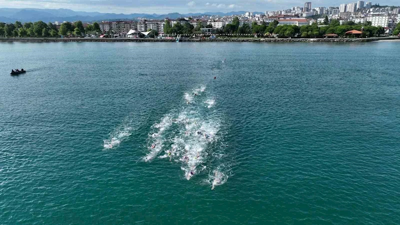 Ordu’da triatlon heyecanı başladı
