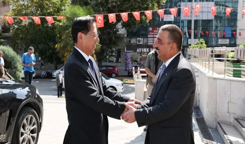 Çin Büyükelçisi Liu Shaobin, Zonguldak