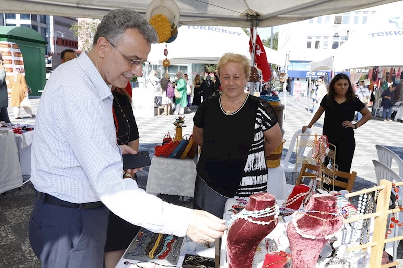 Kadın el emeği sergisi açıldı
