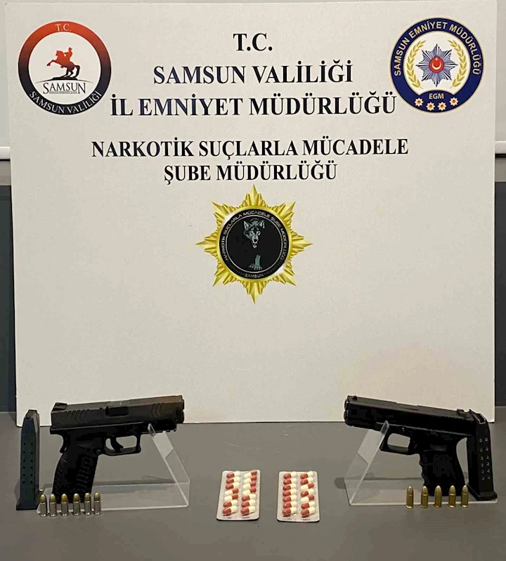 Samsun’da uyuşturucu ve sahte para ele geçti
