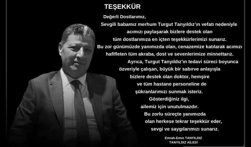 TEŞEKKÜR