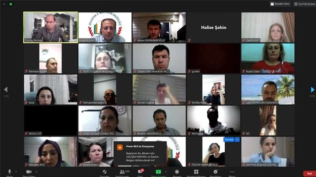 Okul öncesi öğretmenler e-konferans