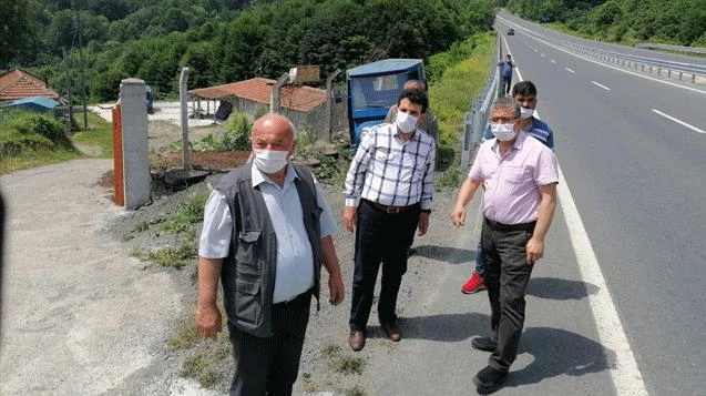 Çakır köylülerin yol talebine olumlu yanıt verdi