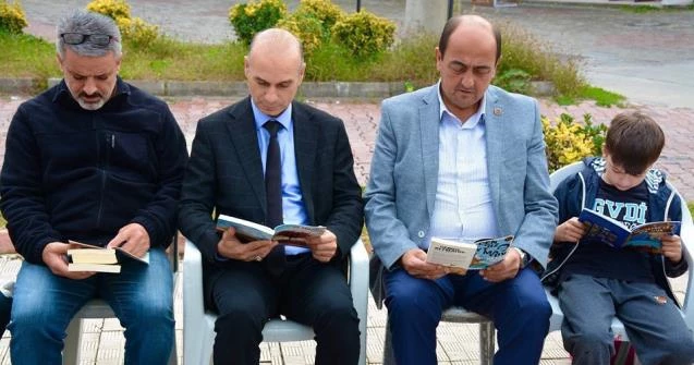 Başkan Demirtaş kitap okuma etkinliğine destek verdi