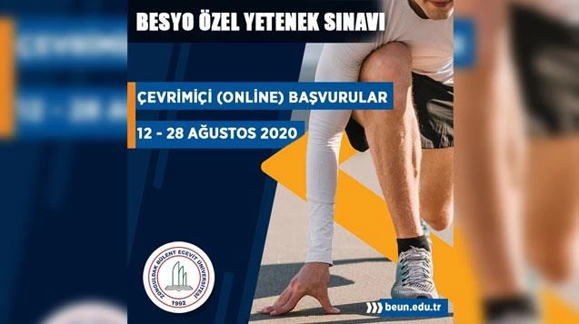  BESYO Özel Yetenek Sınavı başvuruları başladı